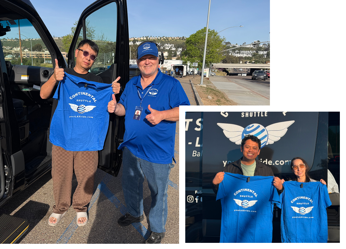 Continental Shuttle travel experience banner